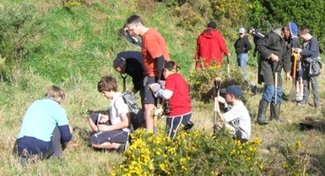 Family tree planting day - August 2011