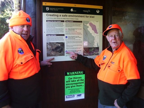 Dawn Chorus project initiators, John Rush and Bill Milne